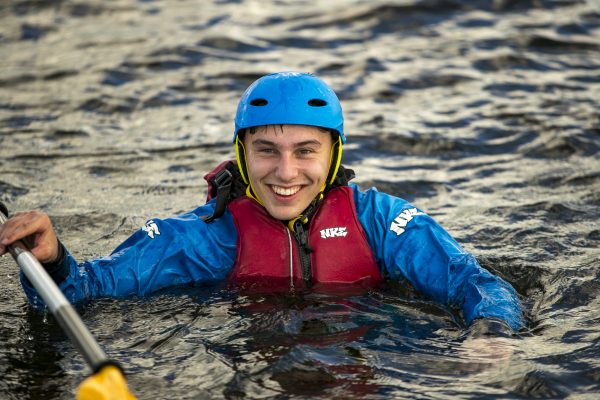 Watersports student