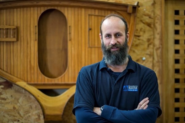 Former serviceman teaching boat builders of the future
